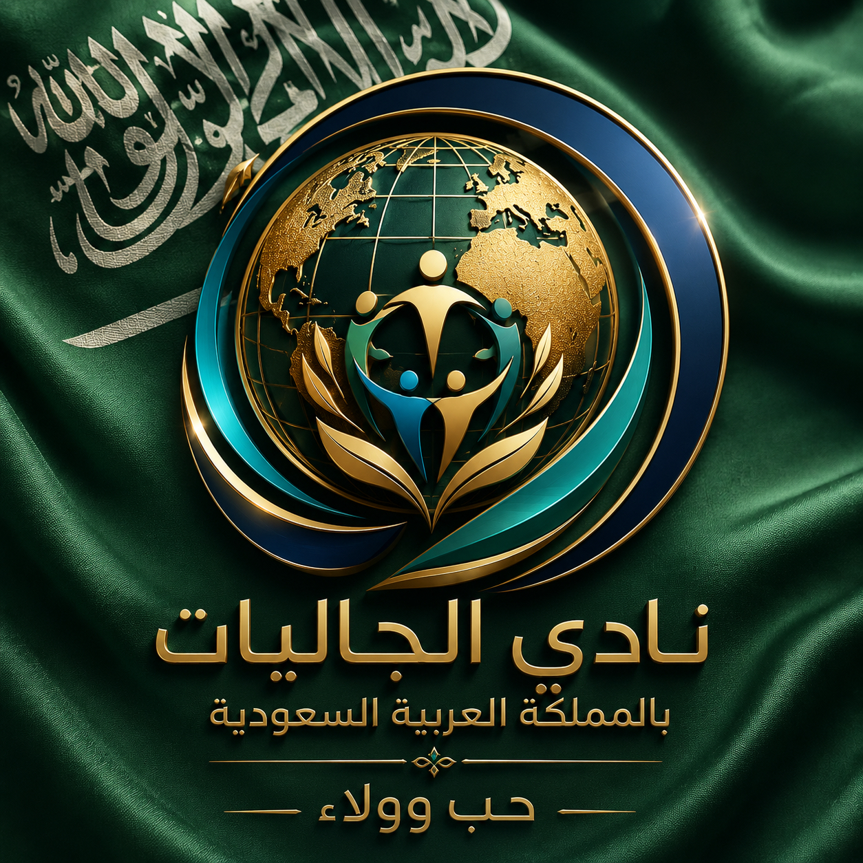 شعار نادي صرح للجاليات بالمملكة العربية السعودية